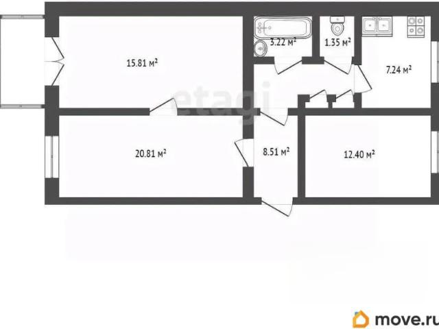 Квартира продажа в Ленинский округ, Севастополь