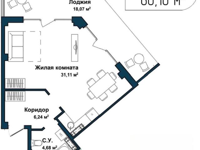 Квартира продажа в Гагаринский округ, Севастополь