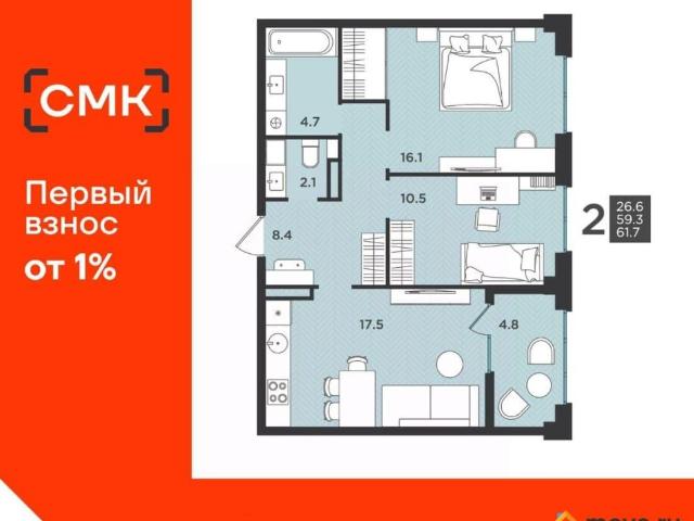 Квартира продажа в Северодвинск, Архангельская область