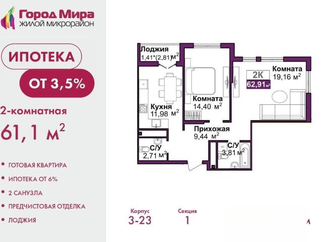 Квартира продажа в Симферополь