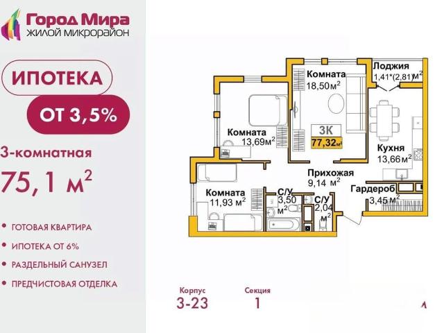 Квартира продажа в Симферополь