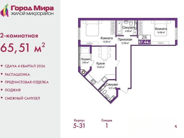 Квартира продажа в Симферополь