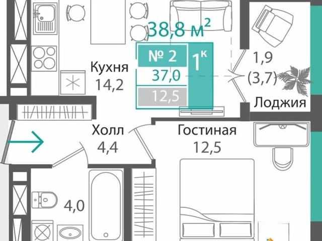 Квартира продажа в Симферополь