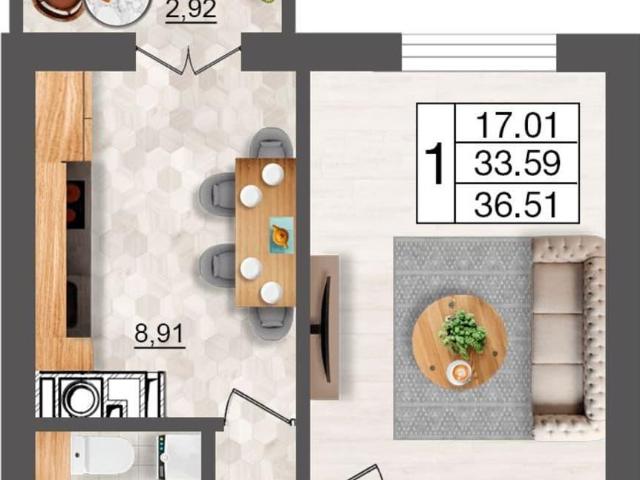 Квартира продажа в Промышленный район, Смоленская область