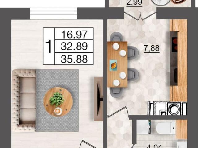 Квартира продажа в Промышленный район, Смоленская область