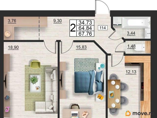 Квартира продажа в Смоленск, Смоленская область