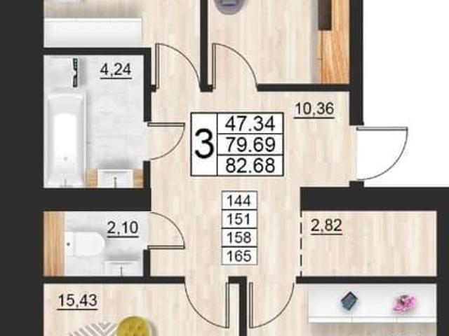 Квартира продажа в Ленинский район, Смоленск