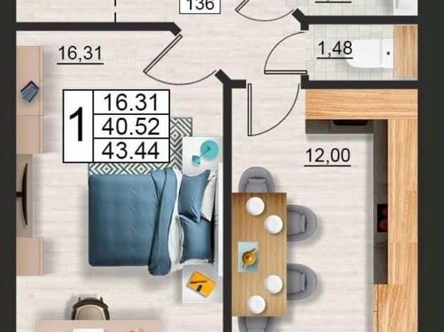 Квартира продажа в Ленинский район, Смоленск
