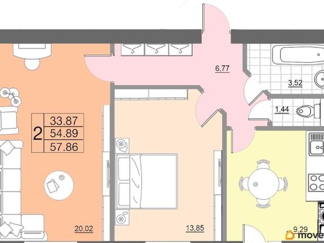 Квартира продажа в Промышленный район, Смоленская область