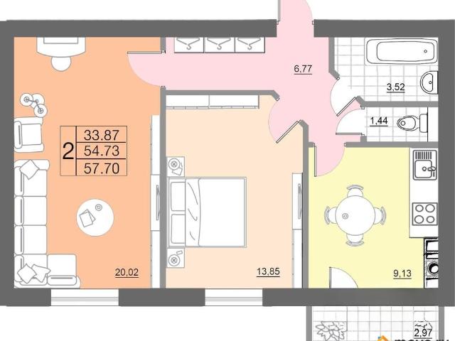 Квартира продажа в Промышленный район, Смоленская область