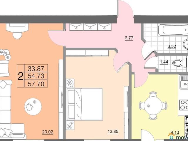 Квартира продажа в Промышленный район, Смоленская область