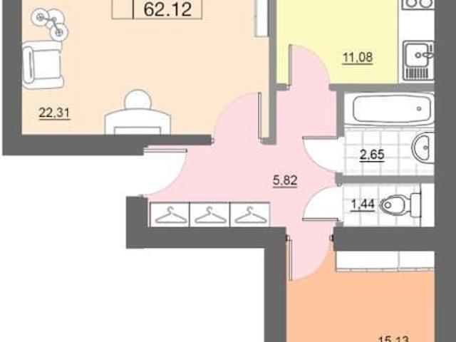 Квартира продажа в Промышленный район, Смоленская область