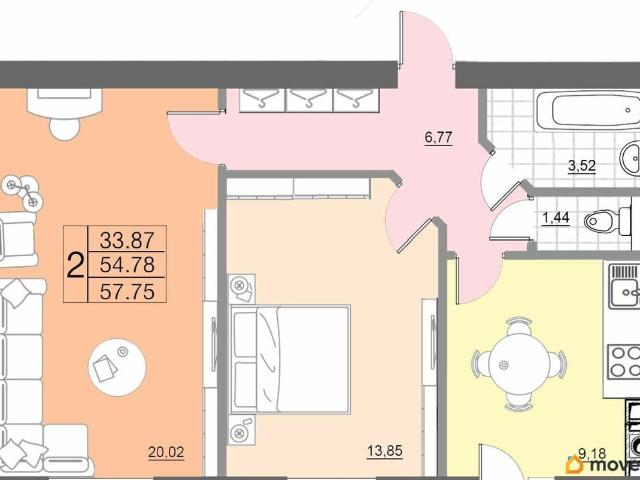 Квартира продажа в Промышленный район, Смоленская область