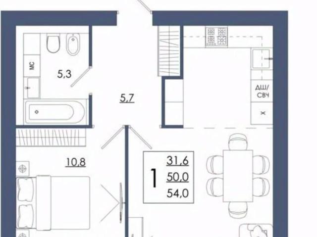 Квартира продажа в Промышленный район, Смоленская область