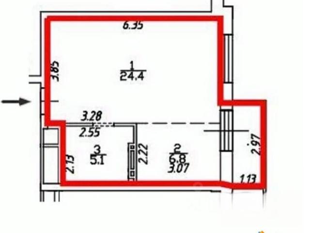 Квартира продажа в Промышленный район, Смоленская область