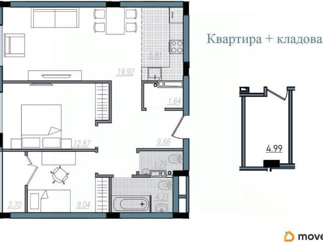 Квартира продажа в Промышленный район, Смоленская область