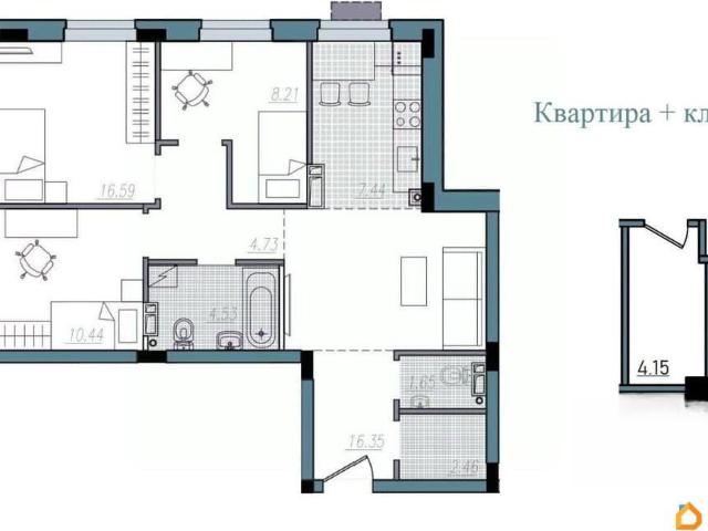 Квартира продажа в Промышленный район, Смоленская область