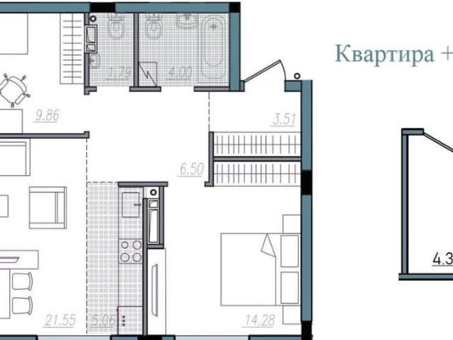Квартира продажа в Промышленный район, Смоленская область