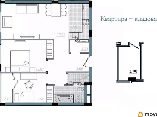 Квартира продажа в Промышленный район, Смоленская область
