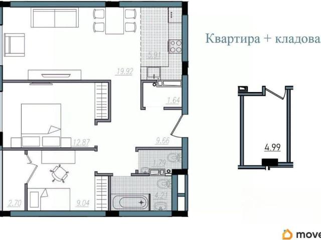 Квартира продажа в Промышленный район, Смоленская область