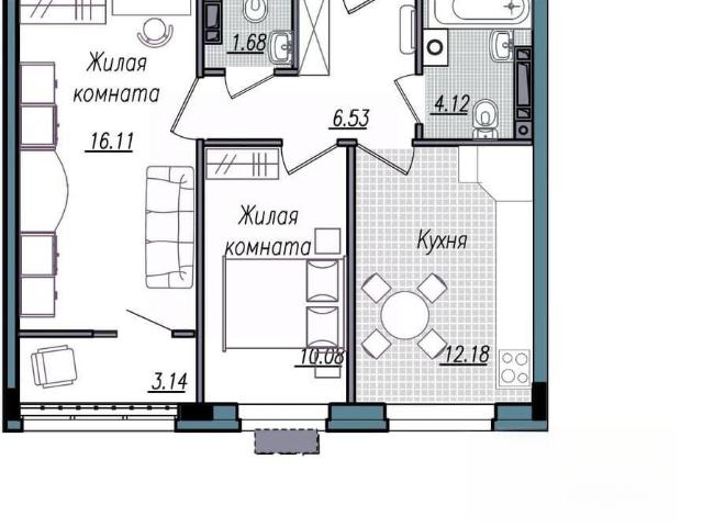 Квартира продажа в Промышленный район, Смоленская область