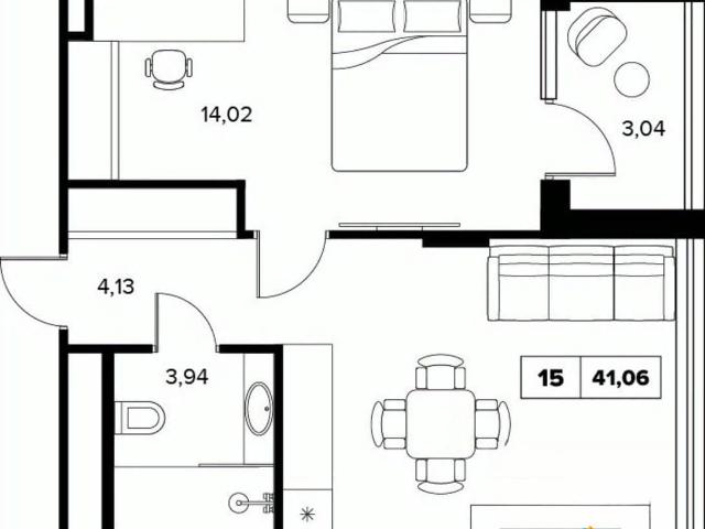 Квартира продажа в Веселое С, Краснодарский Край