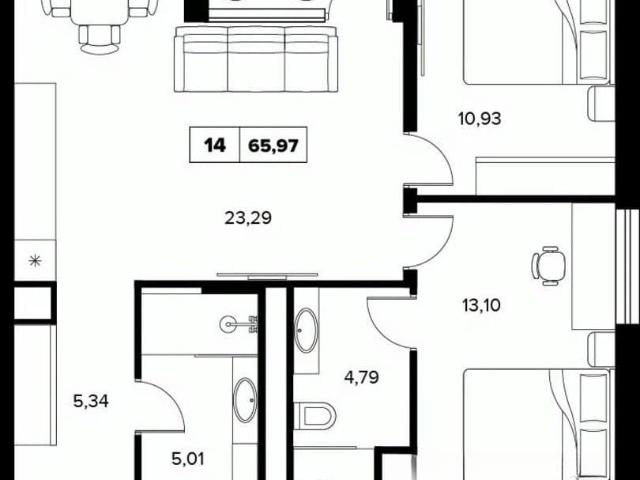 Квартира продажа в Веселое С, Краснодарский Край