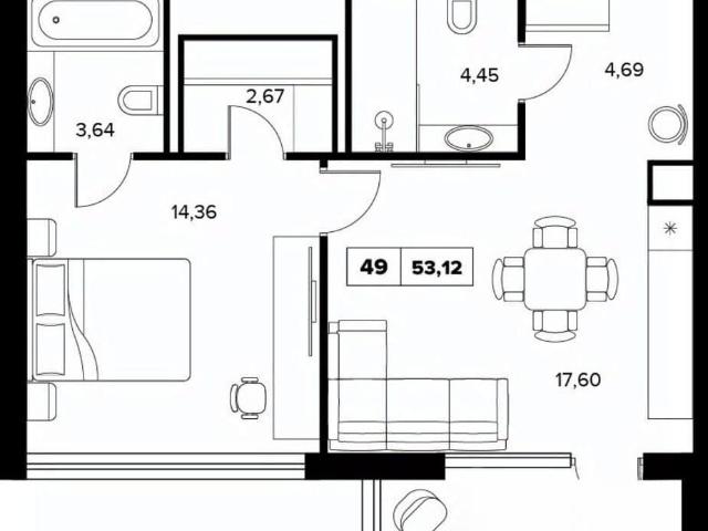 Квартира продажа в Веселое С, Краснодарский Край