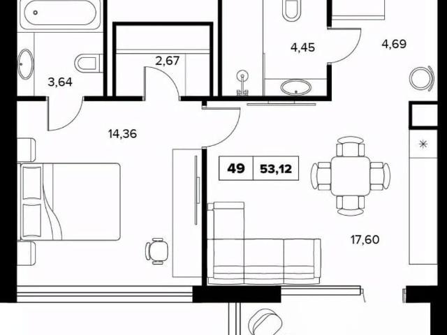 Квартира продажа в Веселое С, Краснодарский Край