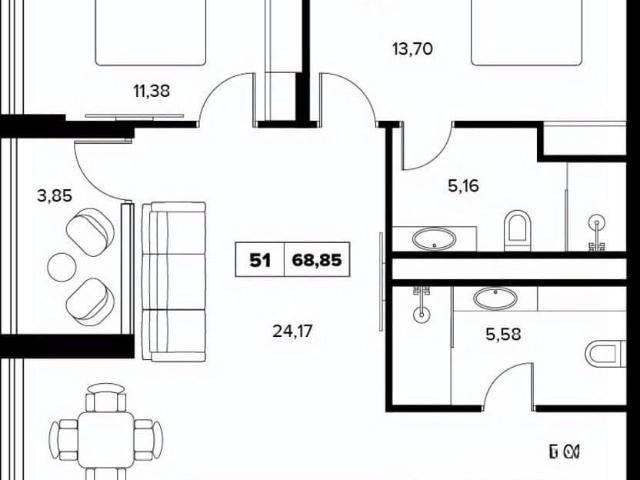 Квартира продажа в Веселое С, Краснодарский Край
