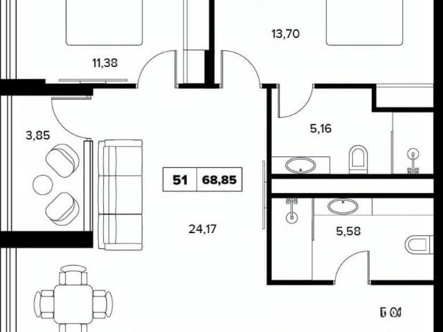 Квартира продажа в Веселое С, Краснодарский Край