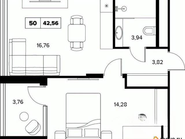 Квартира продажа в Веселое С, Краснодарский Край