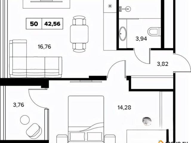 Квартира продажа в Веселое С, Краснодарский Край