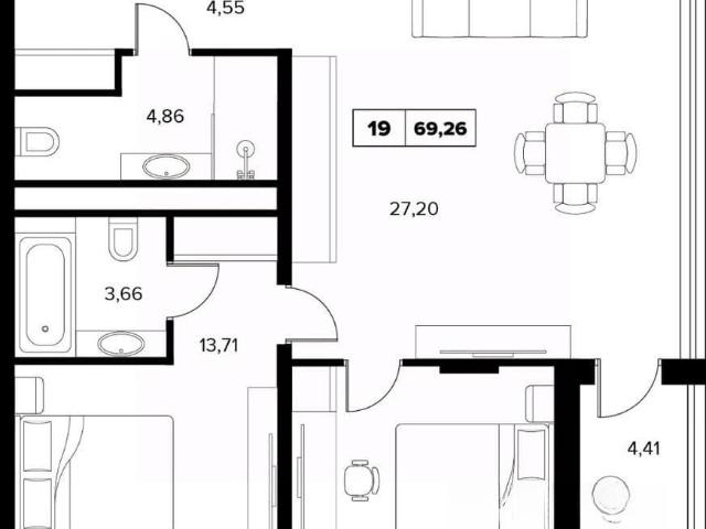 Квартира продажа в Веселое С, Краснодарский Край