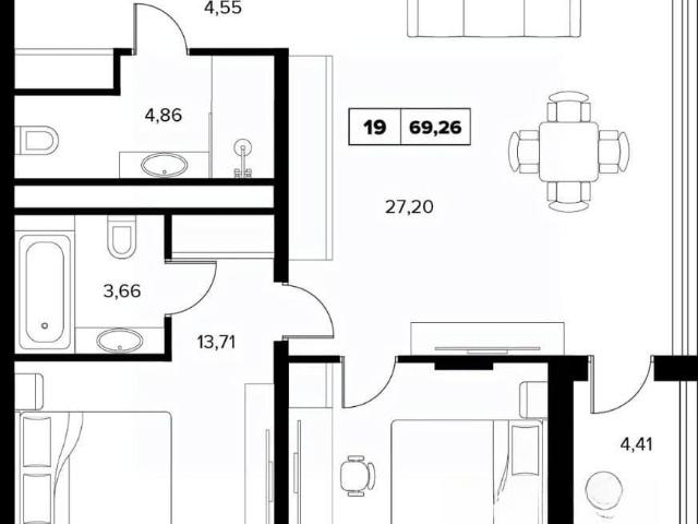 Квартира продажа в Веселое С, Краснодарский Край