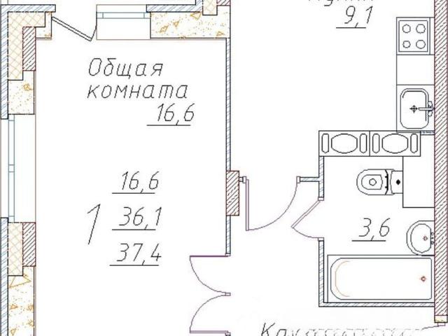 Квартира продажа в Старая Купавна, Кабардино-Балкарская Республика