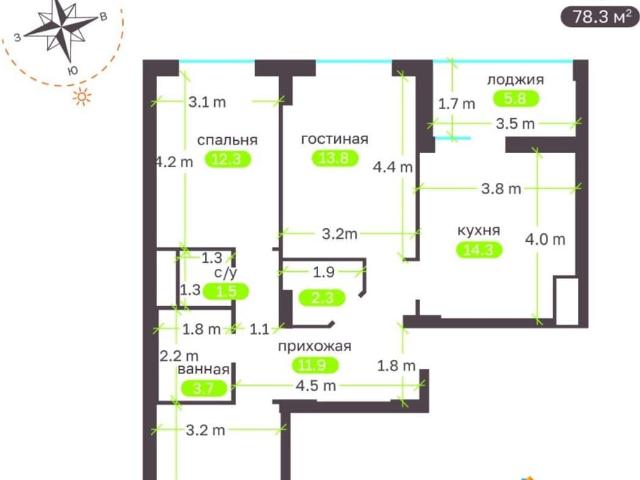 Квартира продажа в Ставрополь, Ставропольский Край