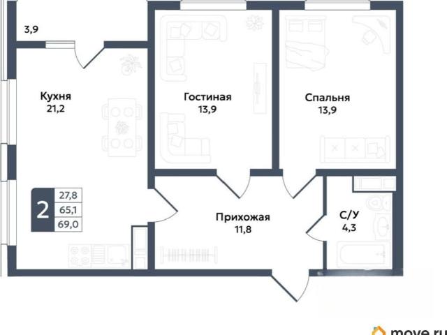 Квартира продажа в Ставрополь, Ставропольский Край