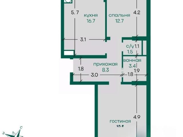 Квартира продажа в Ставрополь, Ставропольский Край