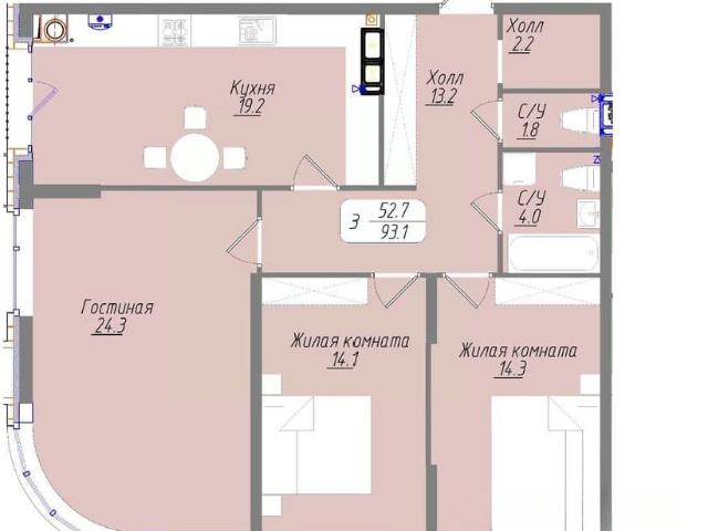 Квартира продажа в Ставрополь, Ставропольский Край