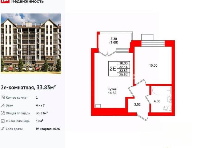 Квартира продажа в Светлогорск, Калининградская область