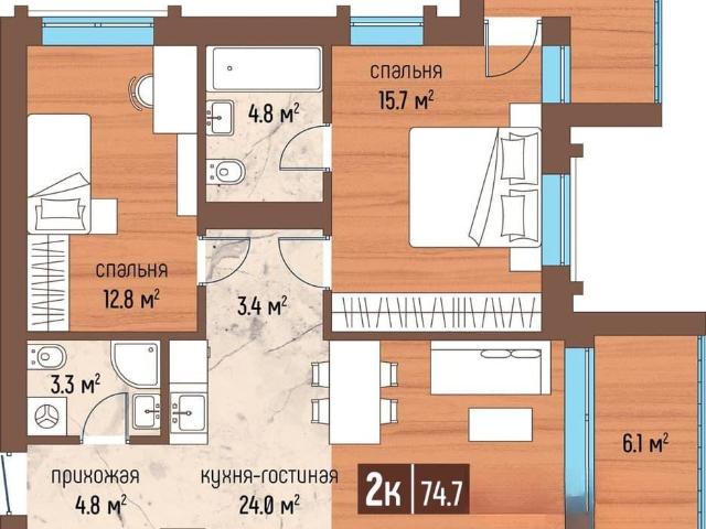 Квартира продажа в Светлогорск, Калининградская область