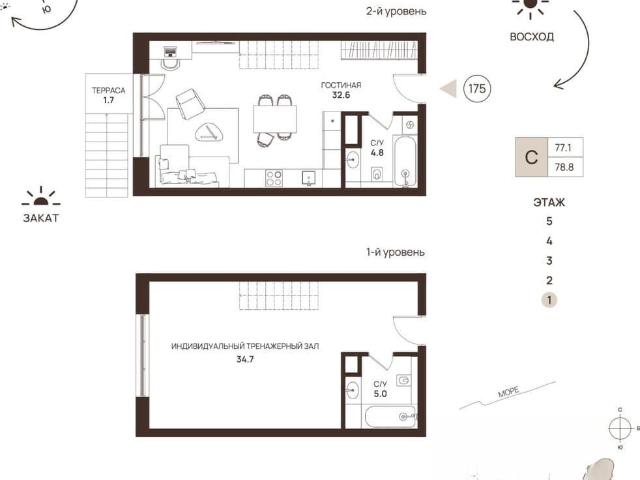 Квартира продажа в Светлогорск, Калининградская область