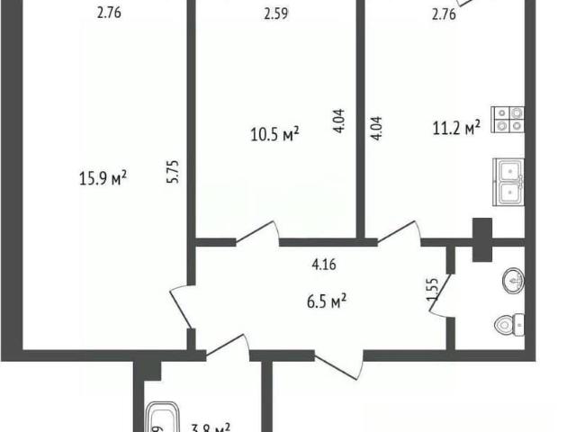 Квартира продажа в Тарко-сале, Ямало-Ненецкий Автономный Округ