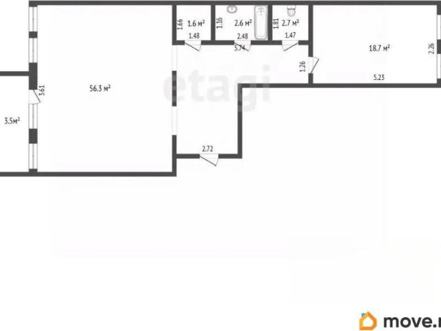 Квартира продажа в Юрточная гора, Томск