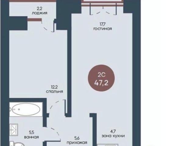 Квартира продажа в Белое Озеро, Томск