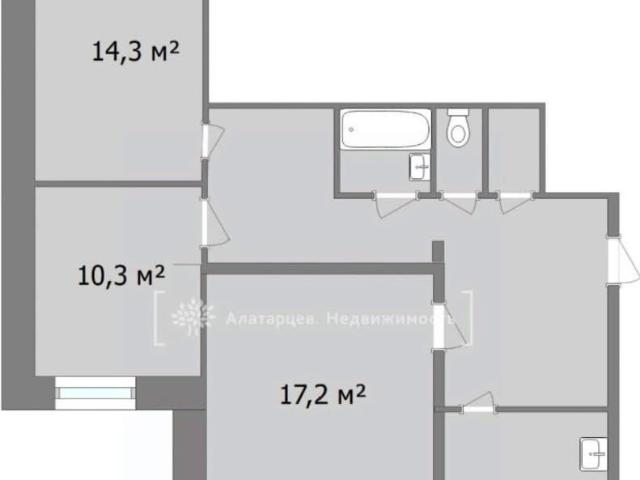 Квартира продажа в 3-й микрорайон, Томск