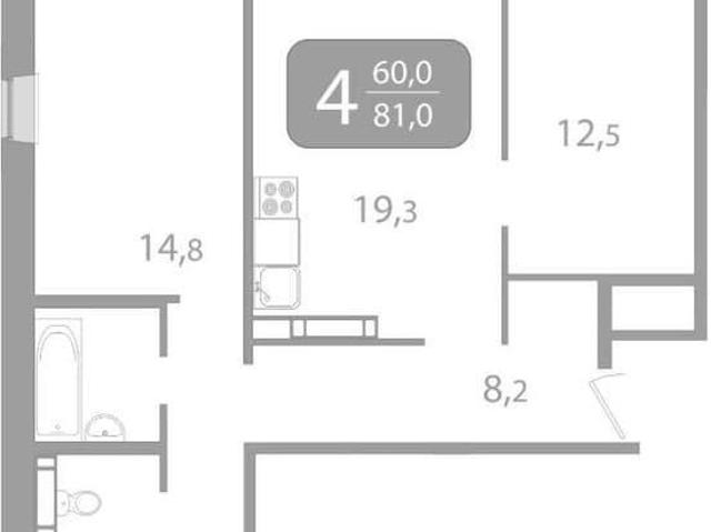 Квартира продажа в Мясокомбинат, Томск