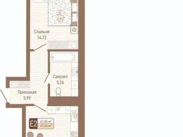 Квартира продажа в Жилой комплекс «Кулик», городской округ Тула