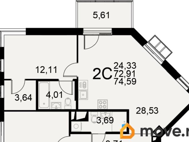 Квартира продажа в Тула, Тульская область